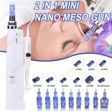 Mesotherapy Gun Meso Therapy Rejuvenation Pen 9/12/24/36/42 PIN Nano Cartridges