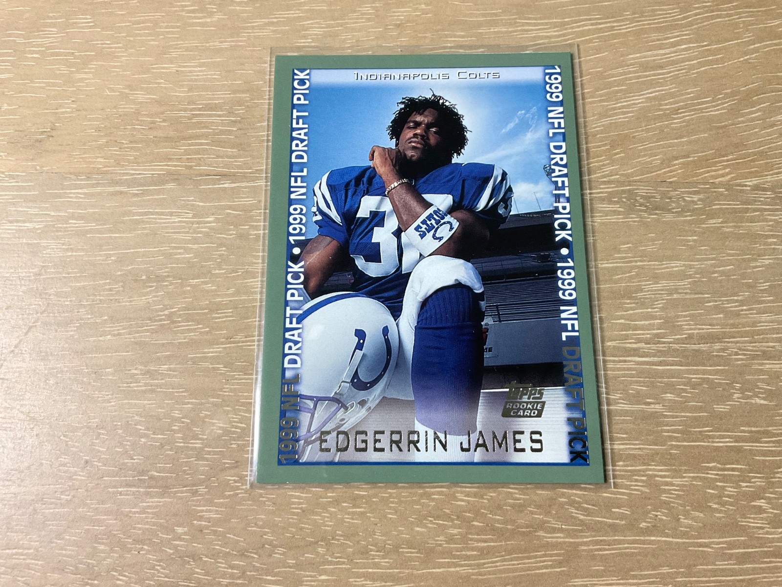 1999 Topps Edgerrin James Rookie #339 Indianapolis Colts