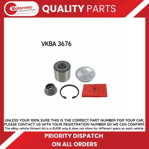 WHEEL BEARING KIT VKBA 3676 FOR RENAULT SCENIC/II/GRAND MEGANE/Sport/Tourer 1.5L - Image 18
