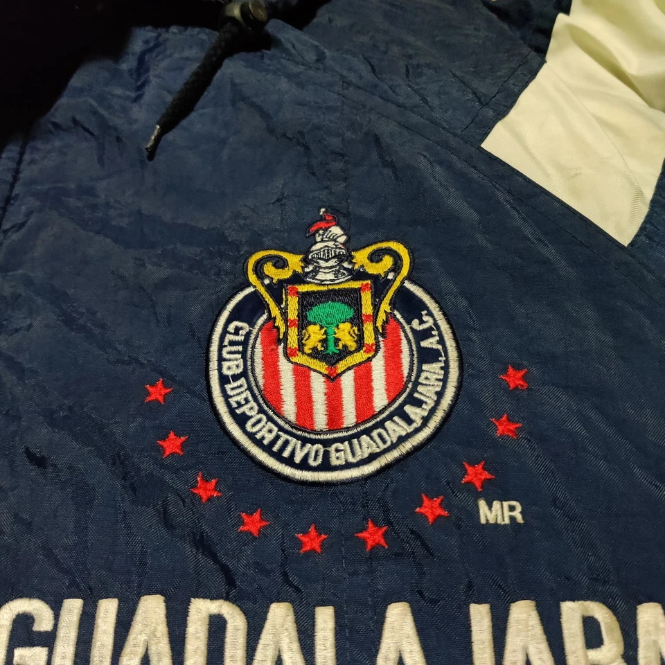 Chaqueta Abrigo Vintage Chivas Guadalajara Club Deportivo A.C. Hombre XL * Raro. * Foto 4 de 4