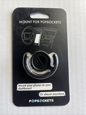 PopSockets PS04867 Mount for All PopSockets Grips - Black