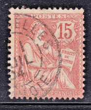 TIMBRE 1902 MOUCHON N° 125 BEAU CACHET-OBL.TB-VSCAN-