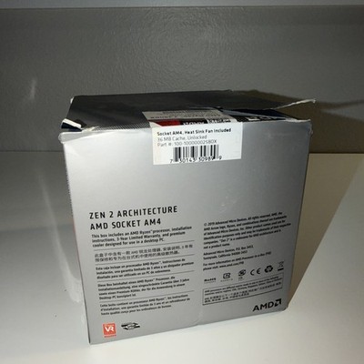 AMD Ryzen 7 3800X Processor (3.9GHz, 8 Cores, Socket AM4) Boxed