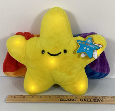 FAO Schwartz Glow Brights Rainbow Super Star Cape Plush Sound Lights With Tags