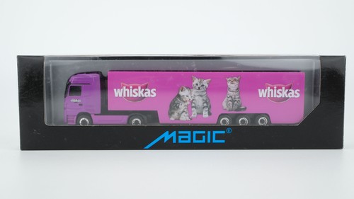 Herpa H0 451222 MB Actros semirremolque "Whiskas" comida para gatos | Zustand: Gebraucht