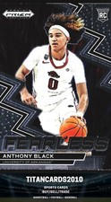 Anthony Black 2023 Panini Prizm Draft Fearless Rookie RC Arkansas Razorbacks #10
