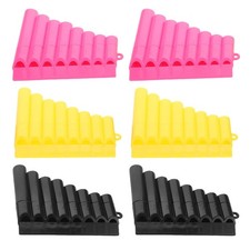 6 Pcs Pan Flute for Beginner Woodwind Instrument Chinese Traditional Pipes