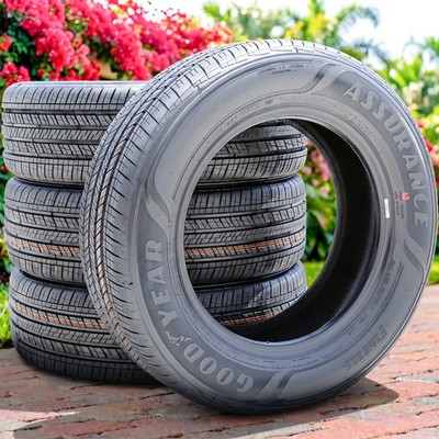 4 Tires Goodyear Assurance Finesse 225/65R17 102H (DC) AS A/S All Season