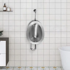 Automatic Wall Mounted Bathroom Urinal, Intelligent Sensor Flush Public Toilet