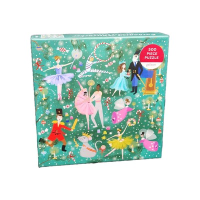 Enchanted Nutcracker 500 Piece Jigsaw Puzzle Galison New