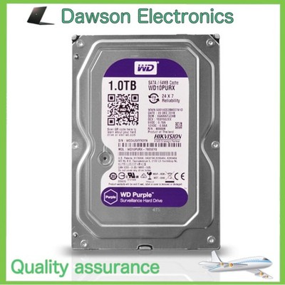 WD10PURX Western Digital 1TB 5400RPM SATA 3.5'' Internal HDD Hard Disk Drive