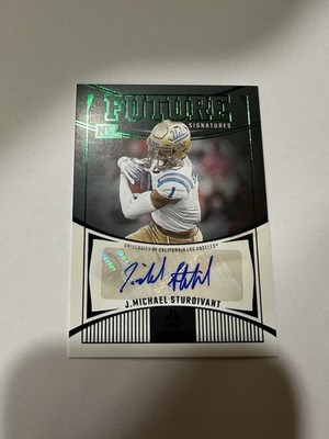 2024 Panini Luminance Future Signatures NIL J. Michael Sturdivant #FSN-JMS Auto