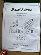 Rainbird XCZ-150-LCDR - 1.5 in. Inline Commercial Control Zone Kit irrigation