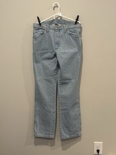 Wrangler Men's Cowboy Cut Slim Fit Jeans 33x32 Light Wash NWT