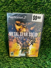 Metal Gear Solid 3: Snake Eater (Sony PlayStation 2 2004) New Sealed.