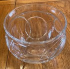 VTG  Lead Crystal Siffel Bowl 8” Diameter 8” Height — photo 4