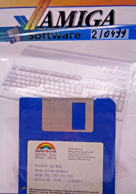 COMMODORE AMIGA -- AMIGA SYSTEM MANUAL (MARKET & ENGINEERING - FLOPPY DISK TO BOOK)