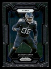 2023 Panini Prizm #283 Denico Autry Tennessee Titans