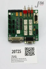 20725 LAM RESEARCH PCB, DUAL VALVE CONTROL BOARD (PARTS) 810-001489-003