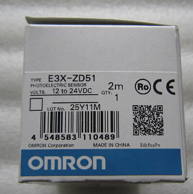new omron E3X-ZD51 photoelectric sensor optical amplifier One year warranty