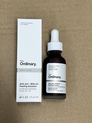 The Ordinary Peeling Solution AHA 30% + BHA 2%  Authentic