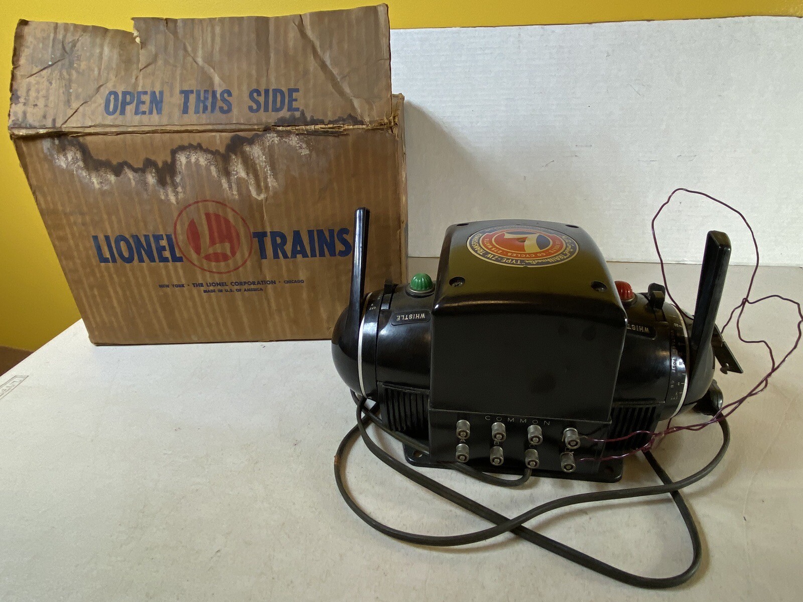 Lionel Model Trains TypeZW 174 Trainmaster Transformer 1D77 eBay