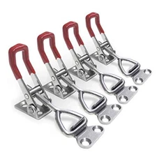 4pcs Toggle Latch Clamp 304 Stainless Steel Pull Hasp Latches Quick Release H...