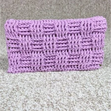 Handmade Crochet Swiffer Mop Cover Pad Reusable Duster Orchid Purple