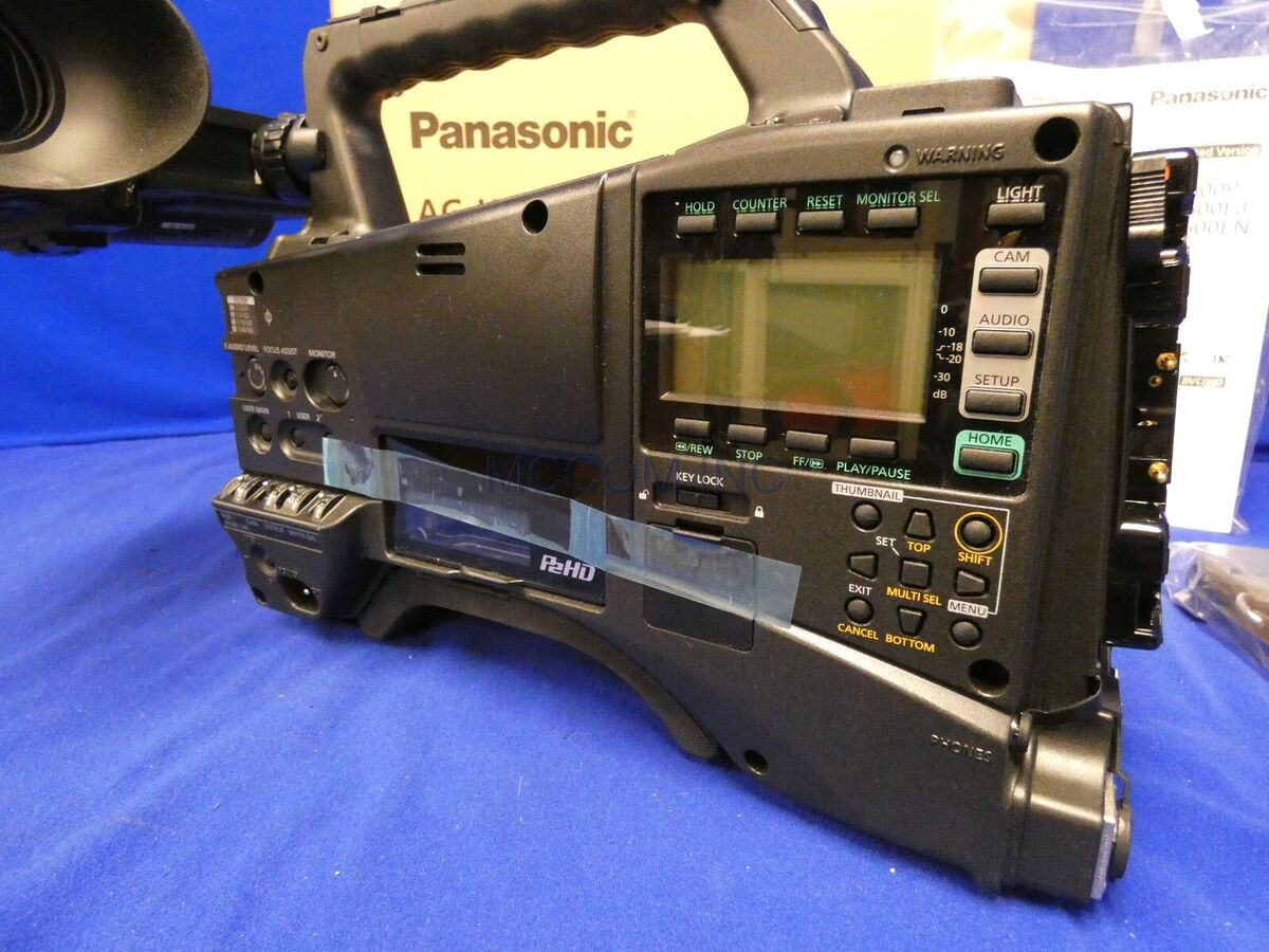 Panasonic AG-HPX600 P2 HD Camcorder w/ 34 Hrs, AG-CVF15G HD Panasonic AG-HPX600 P2 HD Camcorder w/ 34 Hrs, AG-CVF15G HD