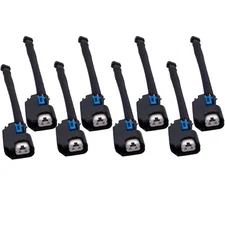 8PCS Wire Harness Adapter Compatible with Mini Multec 2 Harness to USCAR EV6 Fue