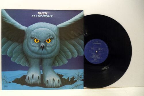 RUSH fly by night LP EX/EX, PRICE 19, vinyl, album, prog rock, 1983 uk reissue - Foto 1 di 1
