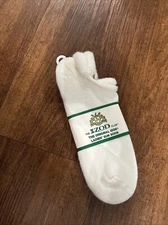 One Pair Of VTG Women’s IZOD CLUB Size 9-11 Golf & Tennis Roll Top Sun Socks NWT