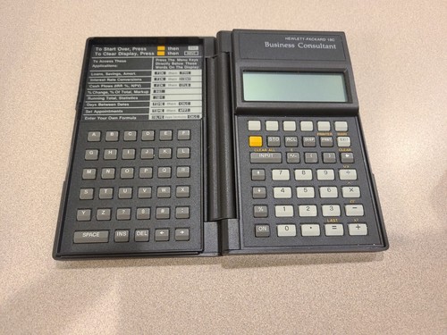 Hewlett-Packard HP82240A Infrared Printer And HP-18C Business Consultant Calc - Picture 8 of 22