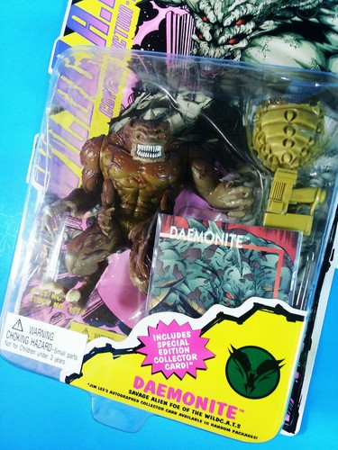 New💥Jim Lee's💥WILD CATS💥DAEMONITE💥5.5" Action Figure💥Vintage Playmates 1994 - Picture 2 of 10