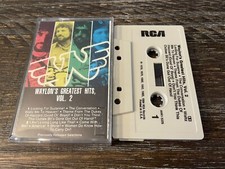 Waylon Jennings "Greatest Hits, Vol. 2" Used Cassette