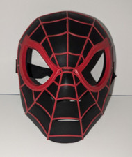 Hasbro Marvel Ultimate Spideman Web Warriors Black Red Mask Miles Morale