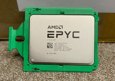 (Unlocked) AMD epyc 7302P 16 Core 32 Thread 3.0GHz 155w CPU processor