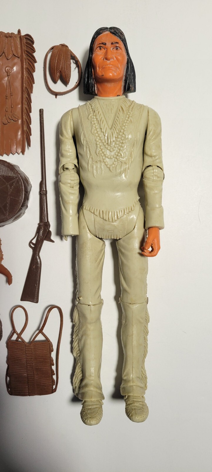 Marx Geronimo 12" Figure With Some Accessories eBay