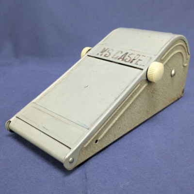 Vintage Metal Prevue-Radsell Company 1940's Industrial Sales Receipt Machine