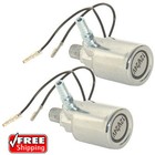 Pair of AIR SOLENOIDS 12/24v Train Horn 2 Valves Train Air Horn Suspension Dump