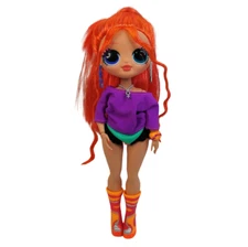 MGA Entertainment LOL OMG Dance Dance Dance Major Lady Doll Orange Hair Redress