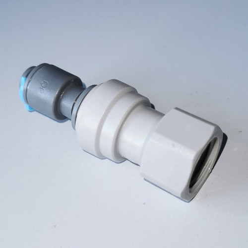 Adapter 3/8" Innengewinde mit Reduzierstück auf 1/4" Schlauch Umkehrosmoseanlage - Bild 2 von 4