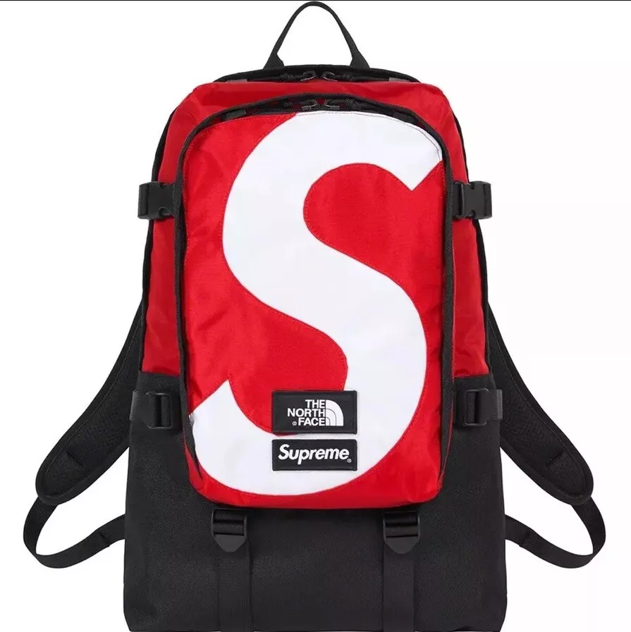 Sac à dos Supreme The North Face S Logo Expedition rouge FW20   NEUF !!