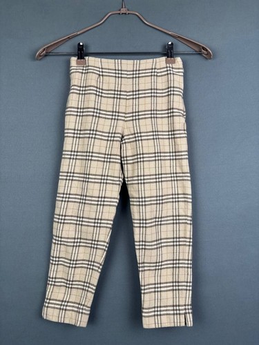 Burberrys Nova Check Pants Size Age 7/9 Wool Vintage 90s - Picture 2 of 7