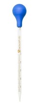 5ml Glass Graduated Dropper Pipettes Lab Dropper with Blue Rubber Cap and Scale