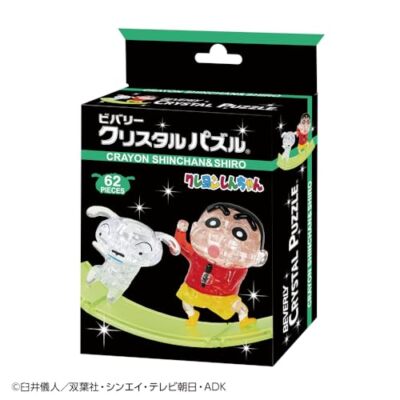 Beverly 62-piece Crystal Puzzle Crayon Shin-chan & Shiro 50310 Toy