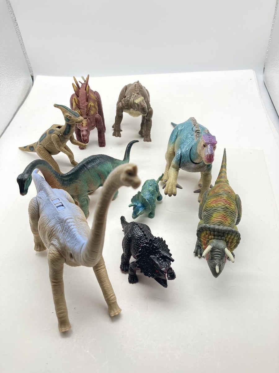 Lot of Unbranded Dinosaur Toys Hard Rubber Plastic Figures