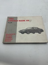 1990 Lincon Mark VII Electrical and Vacuum Shop Service Manual Set SKUA22