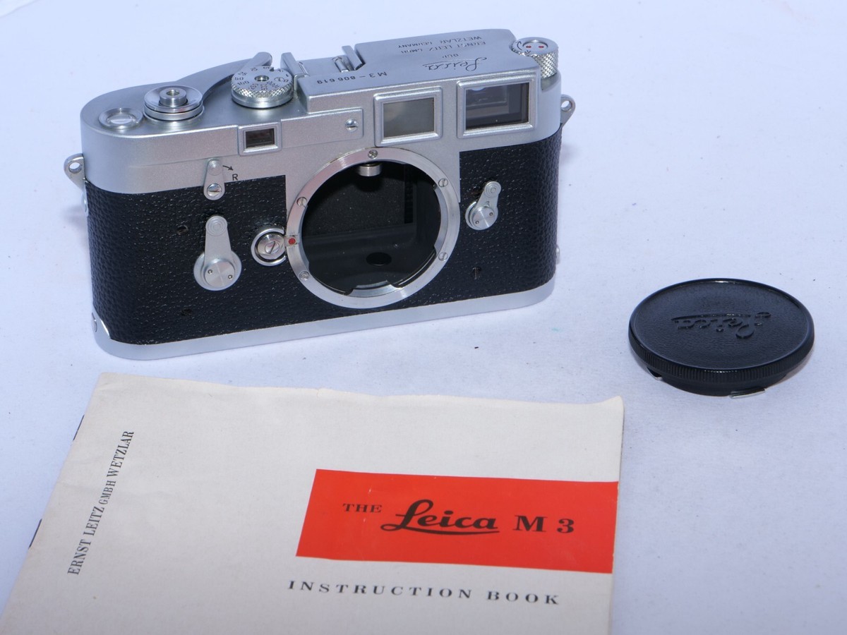 ライカM3、1955年 ライカ Leica M3 DS 最初期型 73万番台 1955年製 ダブル
