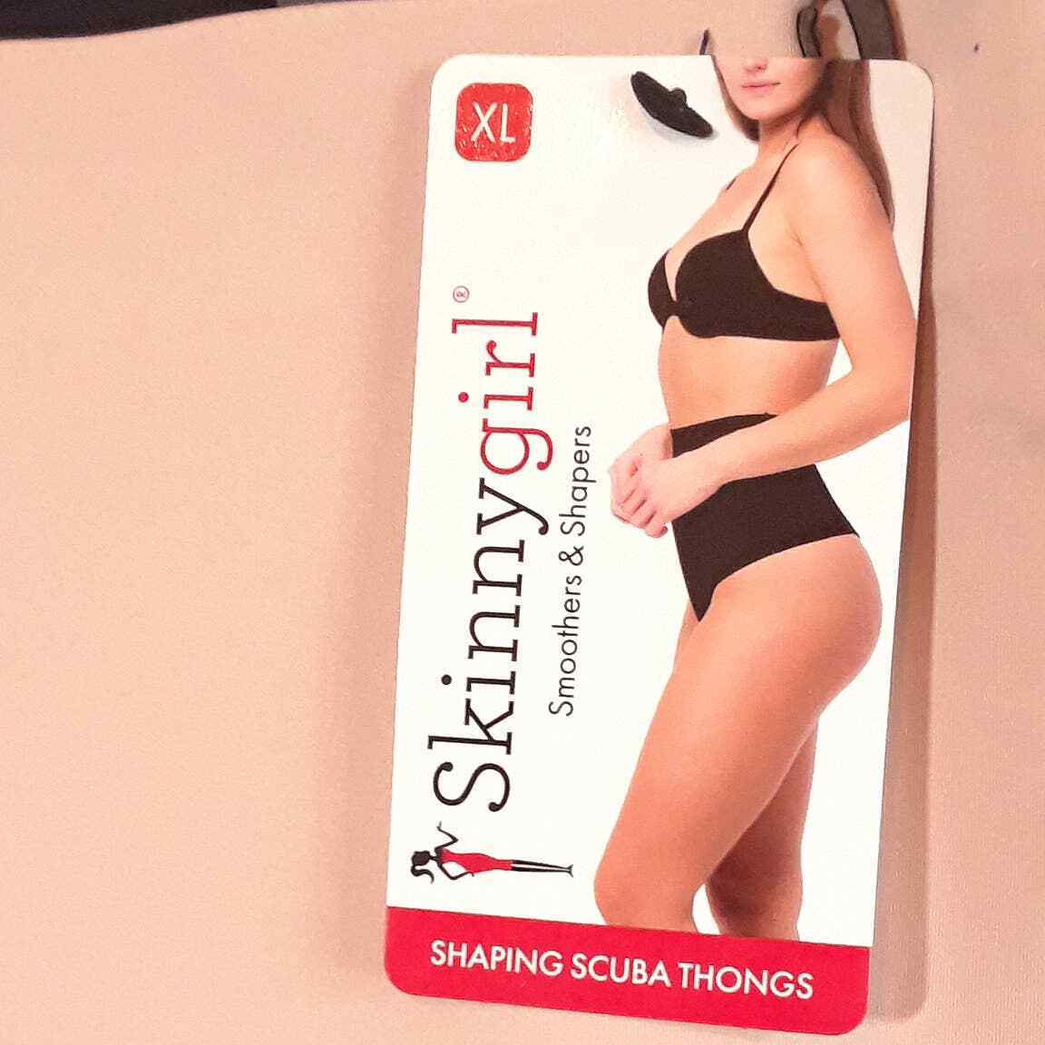 Skinnygirl Shapewear High Waist Thong Panties 2-pack – size XL